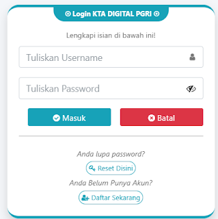 Register PGRI Alor - Persatuan Guru Republik Indonesia Cabang Kabupaten Alor